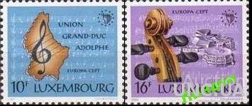 Люксембург 1985 Европа Септ музыка ноты ** о
