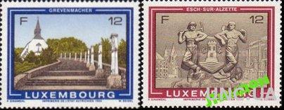 Люксембург 1986 туризм герб архитектура ** о