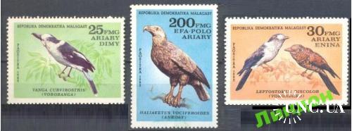 Мадагаскар 1982 птицы фауна ** о