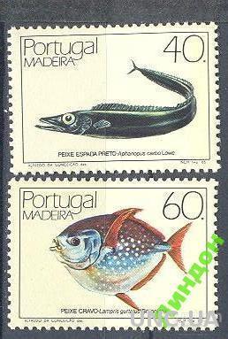 Мадейра 1985 морская фауна рыбы ** о