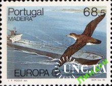 Мадейра 1986 фауна птицы флот корабли нефть ** со
