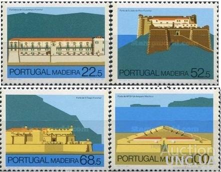Мадейра Португалия 1986 архитектура крепости замки ** о