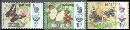 Малайзия 1977 фауна бабочки ** о