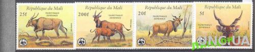 Мали 1986 фауна Африки ВВФ WWF ** о