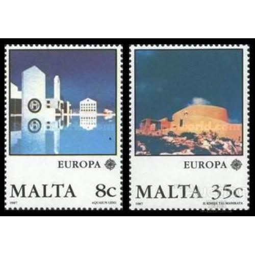 Мальта 1987 Европа Септ архитектура серия ** о