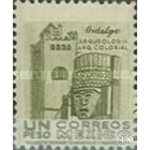 Мексика 1953 стандарт археология этнос архитектура замок №975 ** о