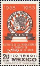 Мексика 1964 рабочий устав закон профсоюзы герб ** о