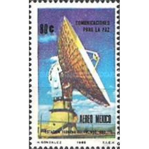 Мексика 1969 Мексиканская национальная спутниковая система - NASA/ADS космос связь ** о
