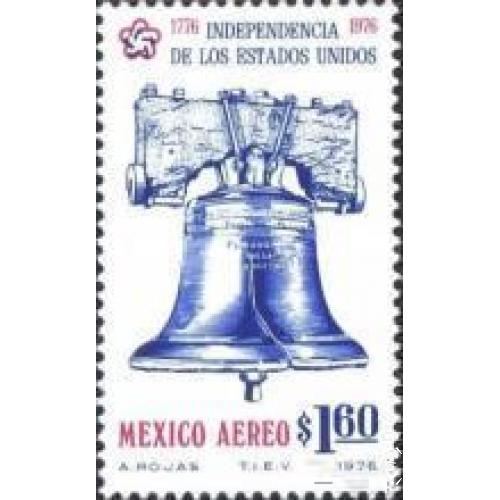 Мексика 1976 200 лет Независимость Америки США колокол ** о