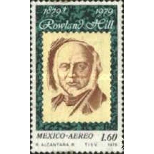Мексика 1979 Р. Хилл люди марка почта история ** о