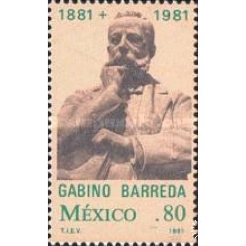 Мексика 1981 Габино Барреда Врач люди медицина ** о