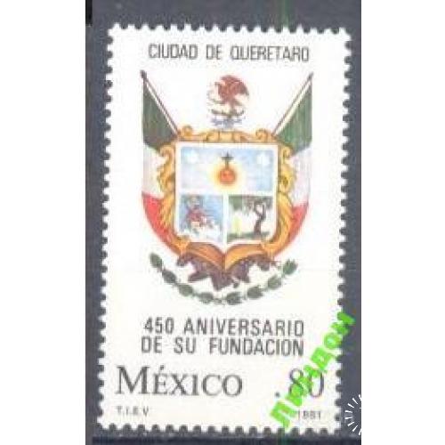 Мексика 1981 герб геральдика **
