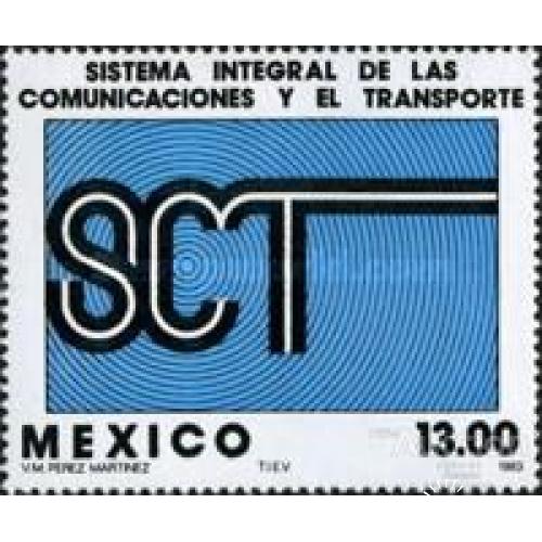 Мексика 1983 Общественный транспорт Интегрированные системы связи ** о