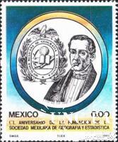 Мексика 1983 Общество статистики математика герб люди птицы ** о