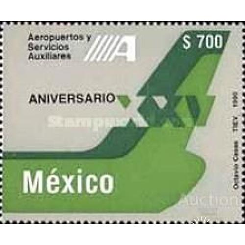 Мексика 1990 авиация самолеты ** о
