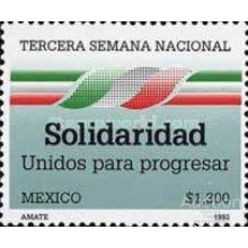 Мексика 1992 Солидарность флаг ** о