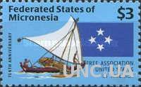 Микронезия 1996 флот корабли парусники лодки флаг ** о