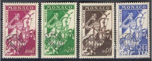 Монако 1960 стандарт рыцари лошади **