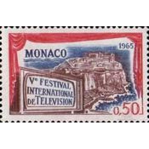 Монако 1964 5-й ТВ фестиваль архитектура замок ** о