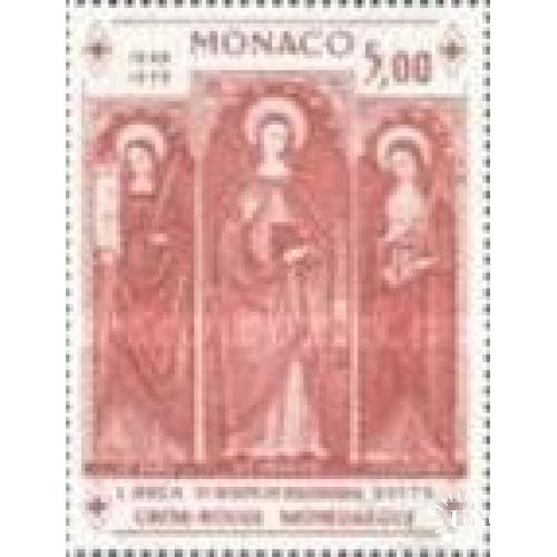 Монако 1973 25 лет Красный Крест в Монако медицина религия живопись марка ** о