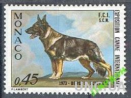 Монако 1973 фауна собаки **