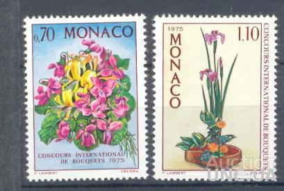 Монако 1974 флора цветы ** о