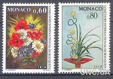 Монако 1975 флора цветы ** о