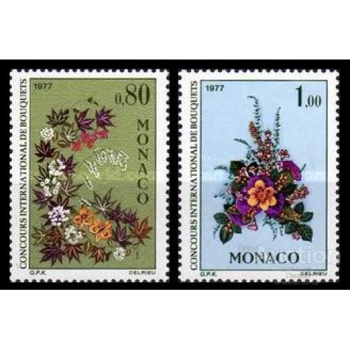 Монако 1976 флора цветы ** о