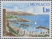 Монако 1977 береговая линия пейзаж архитектура море порт ** о