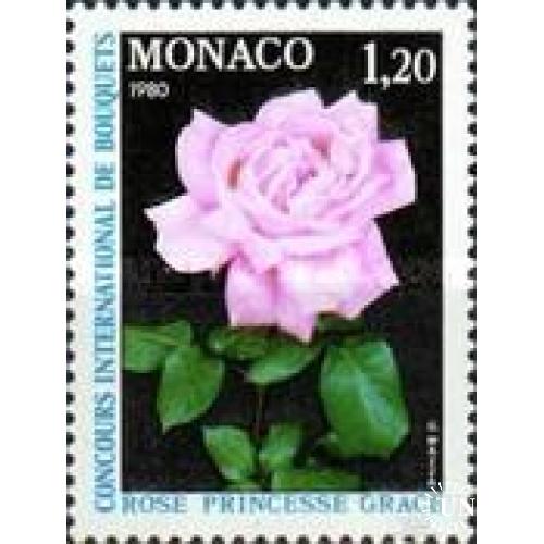 Монако 1979 флора цветы розы ** о