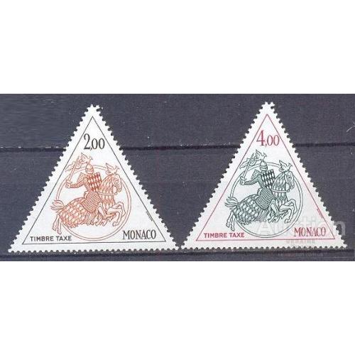 Монако 1982 рыцари кони униформа герб стандарт треуголки 2-4 2м ** о