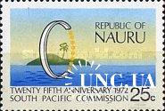 Науру 1972 Тихоокеанская Комиссия море ** о