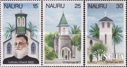 Науру 1977 Рождество религия архитектура ** о