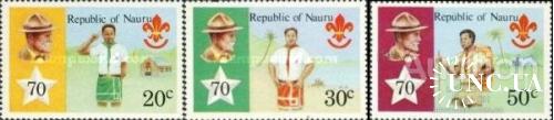 Науру 1978 70 лет бой скауты пионеры униформа туризм ** есть кварты о