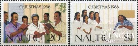 Науру 1986 Рождество религия люди ** о