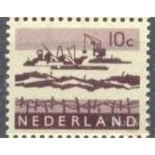 Нидерланды 1963 архитектура дамба флот ** о