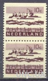 Нидерланды 1963 архитектура дамба флот пара ** о