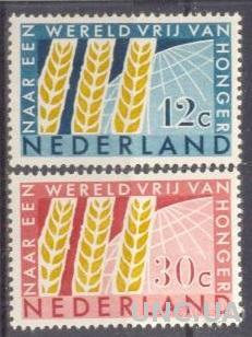 Нидерланды 1963 ООН Борьба с голодом с/х флора медицина ** о