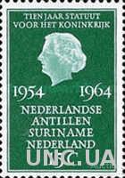 Нидерланды 1964 10 лет Конституции люди ** о