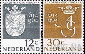 Нидерланды 1964 Академия Гронингана наука герб ** о