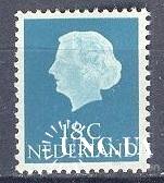 Нидерланды 1965 стандарт 1м королева Вельгельмина ** о