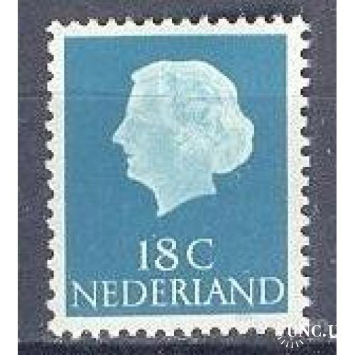 Нидерланды 1965 стандарт 1м королева Вельгельмина ** о