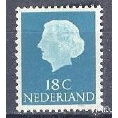 Нидерланды 1965 стандарт 1м королева Вельгельмина ТИП У ** о
