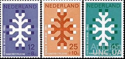 Нидерланды 1969 Фонд королевы Вильгельмины медицина онкология ** о