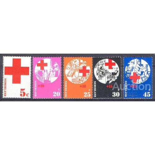 Нидерланды 1972 Красный Крест медицина ** о