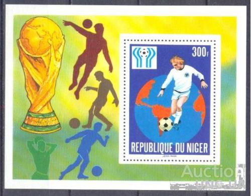 Нигер 1978 спорт футбол ЧМ ** о