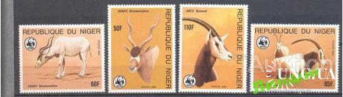Нигер 1985 фауна Африки ВВФ WWF ** о