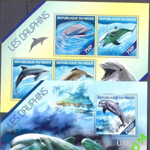Нигер 2014 дельфины морская фауна ** о