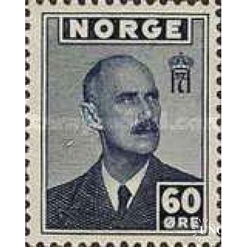 Норвегия 1943 король Улаф V война люди ** м