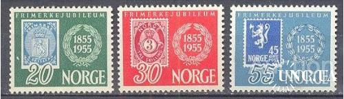 Норвегия 1955 марка на марке почта ** о